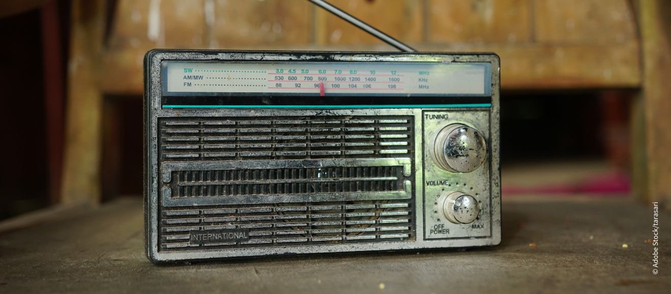 Ein altes Radio