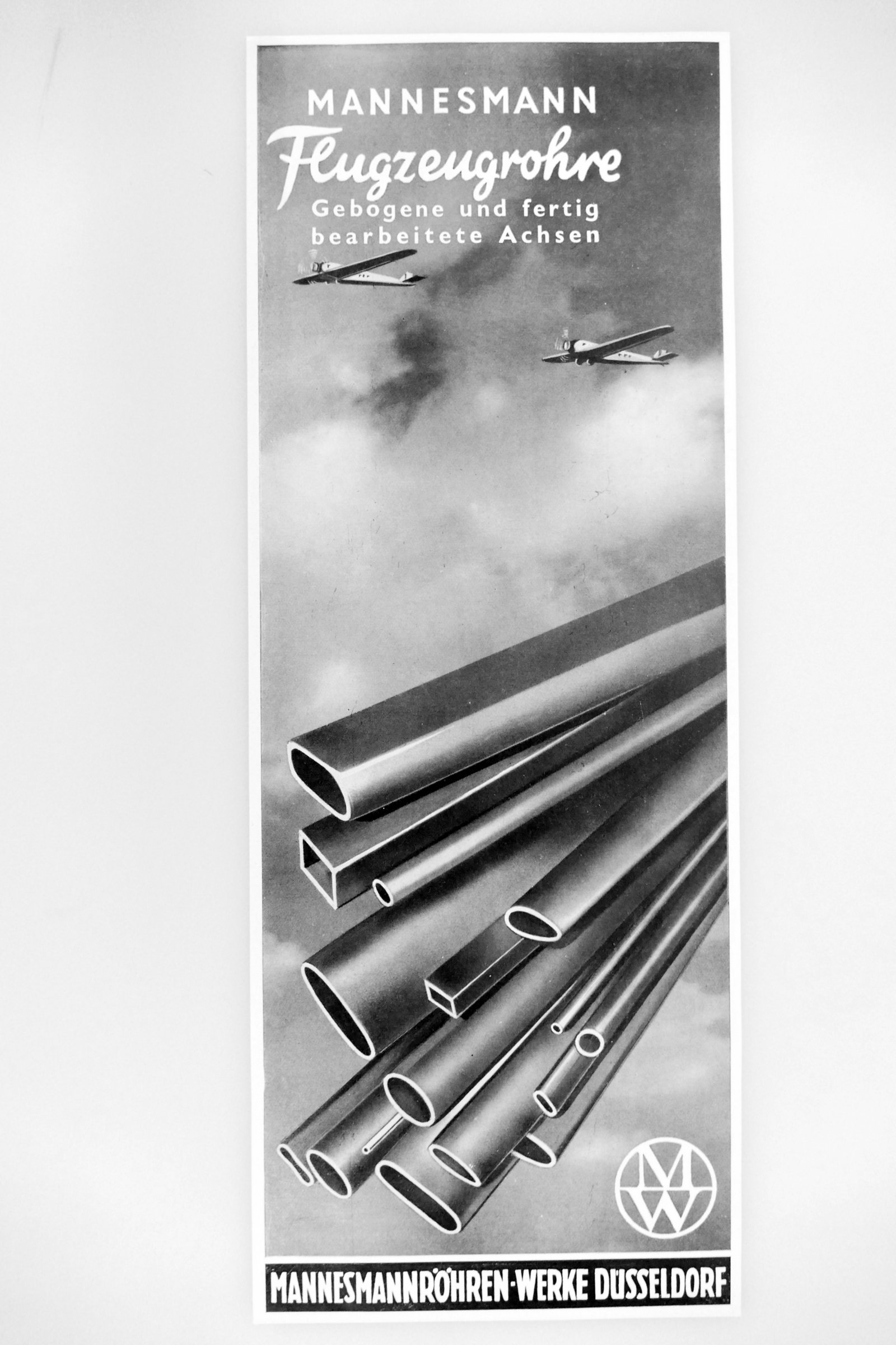 Werbung für Flugzeugrohre (1936) 